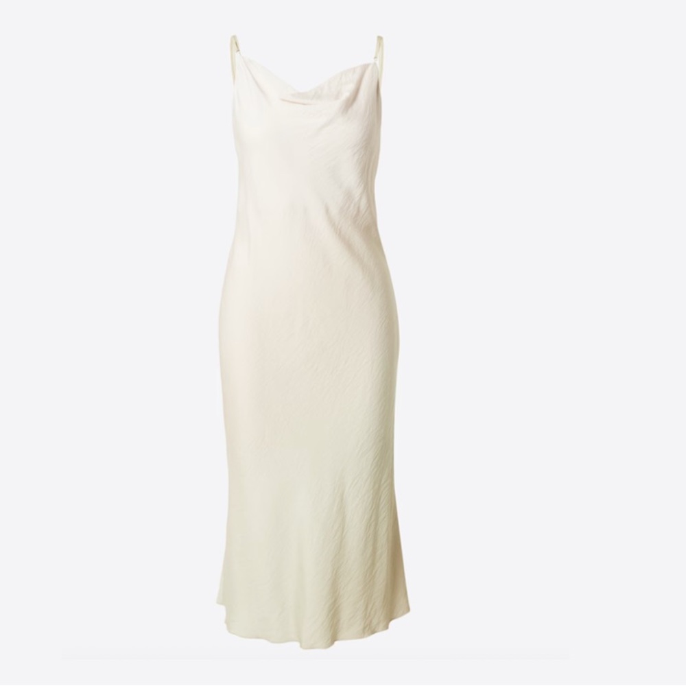 SAMSOE Cream Midi Dress